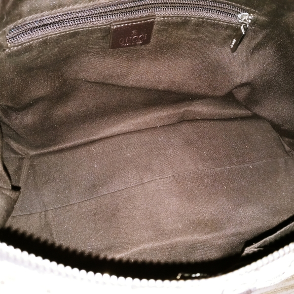 Gucci monogram hobo saddlebag - Picture 6 of 8